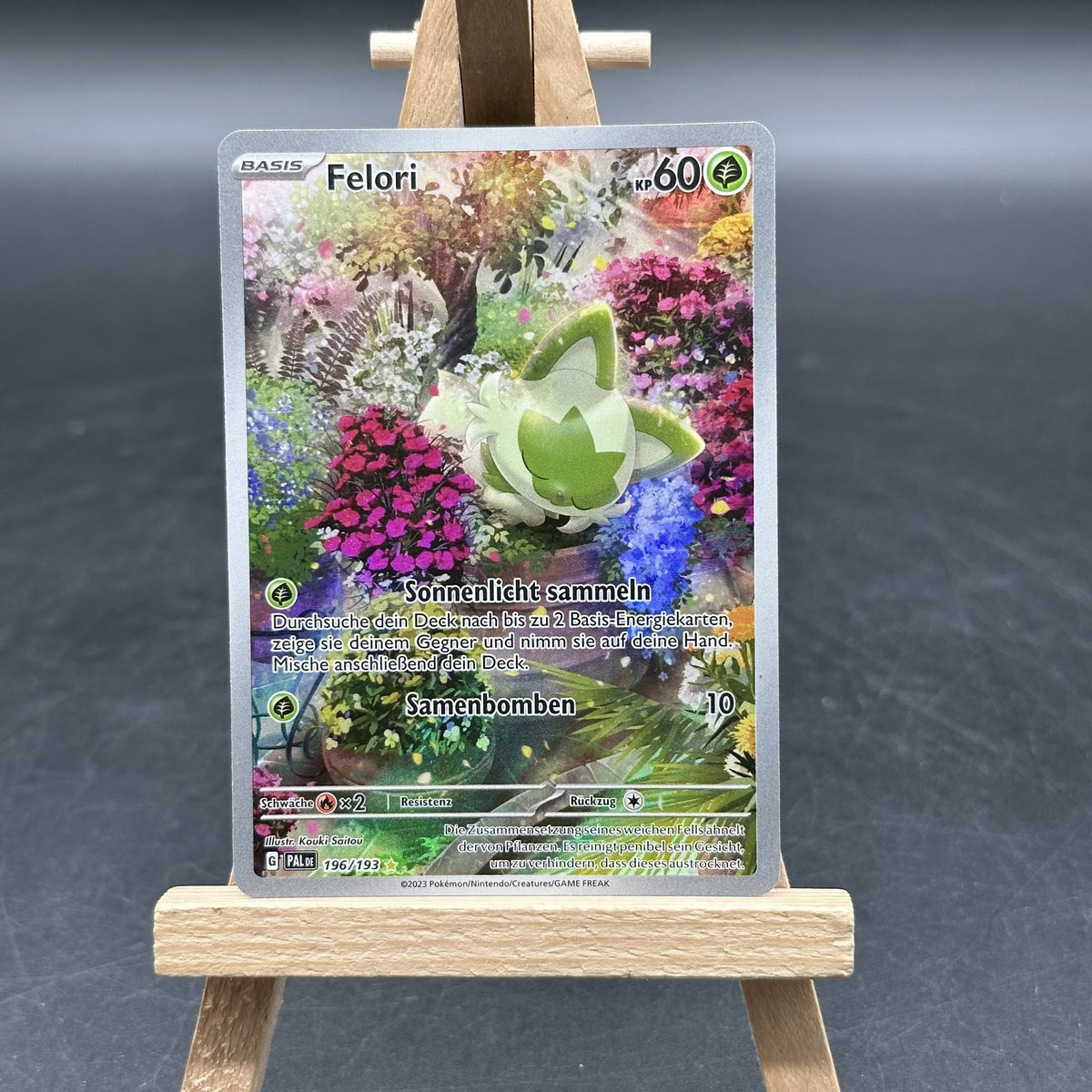 Felori - Entwicklungen in Paldea - PAL 196 (Pokémon TCG, Deutsch, Excellent)