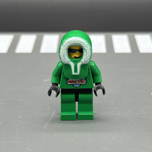 Arctic - Green, Green Hood (arc008) - LEGO Minifigur
