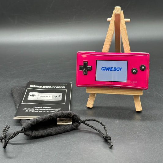 Nintendo Gameboy Micro Handheld-Spielkonsole - Rosa/Pink