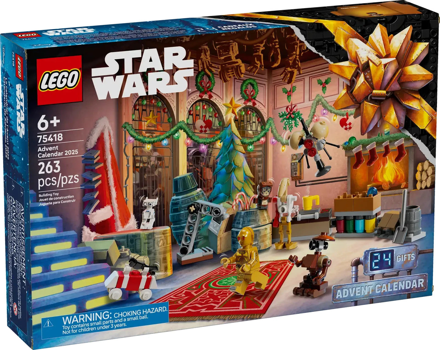 LEGO Star Wars™ 75418 Adventskalender 2025 Bausatz, Mehrfarbig