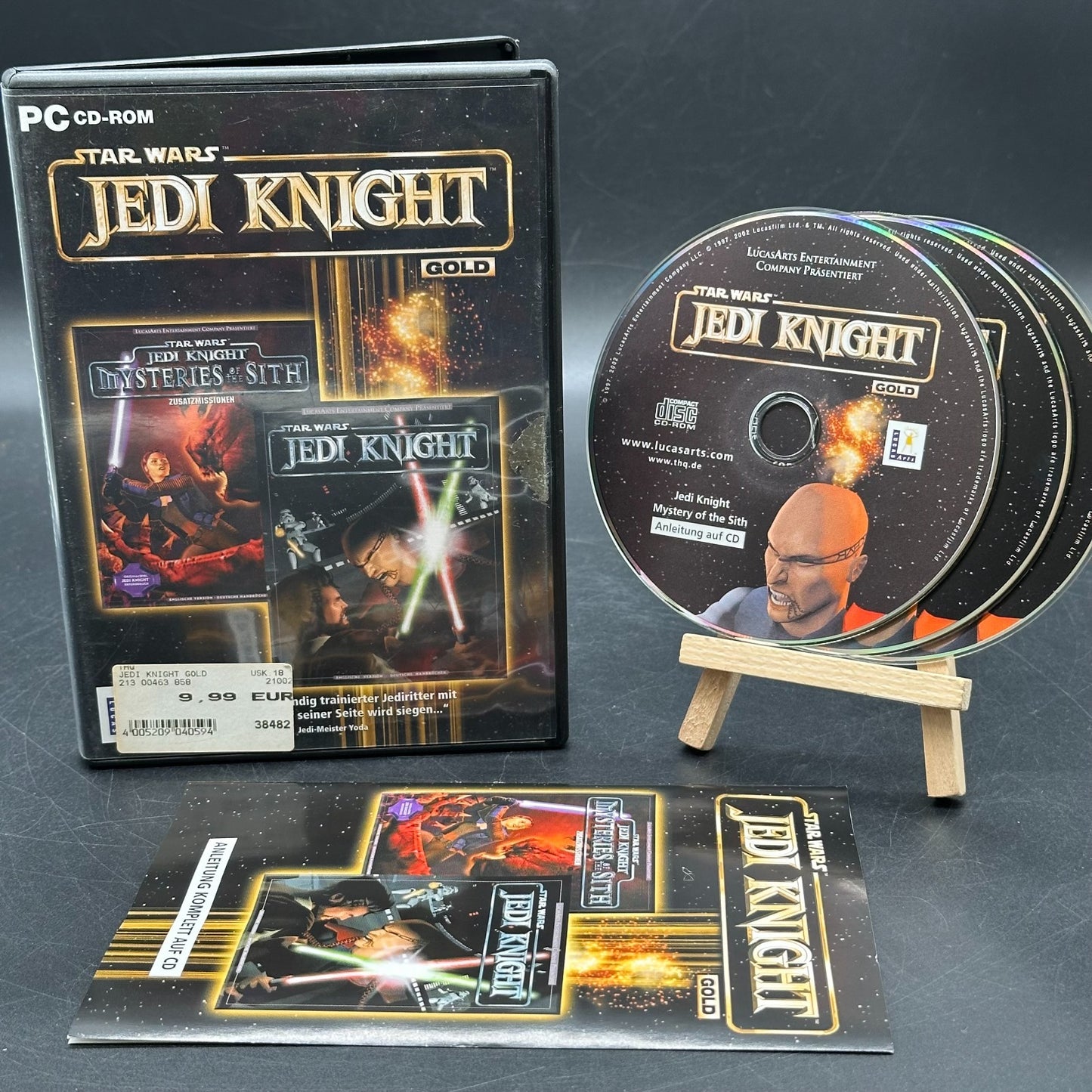 Star Wars Jedi Knight Gold PC Spiel Game Mysteries of the Sith