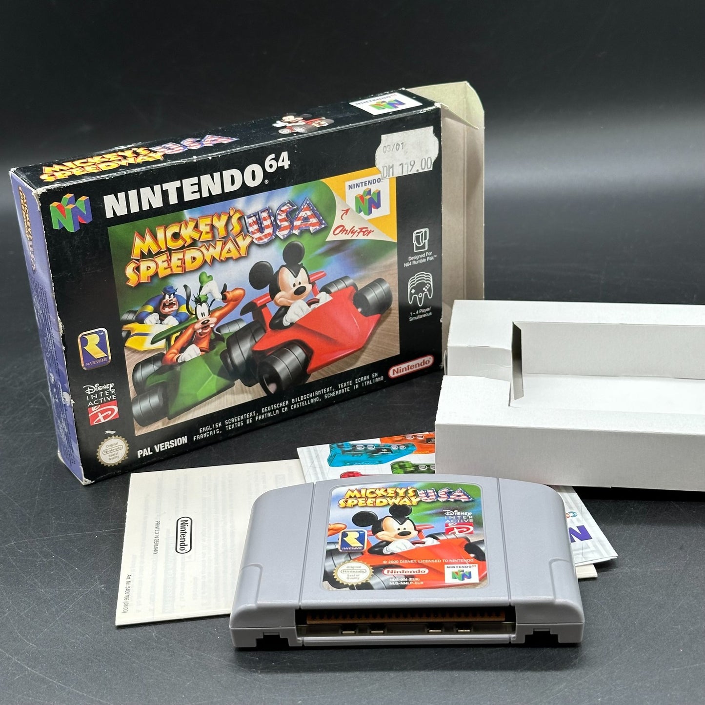 Mickey's Speedway USA (Nintendo 64, N64)