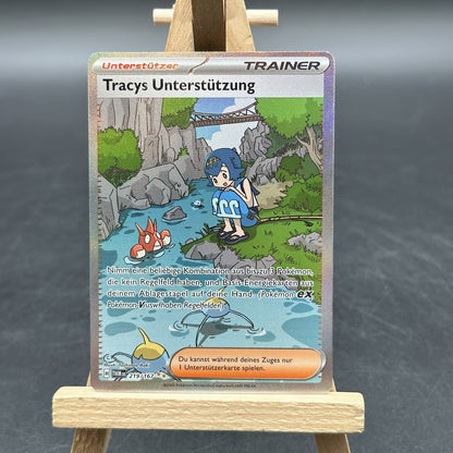 Tracys Unterstützung - Maskerade im Zwielicht - TWM 219 (Pokémon TCG, DE, NM)