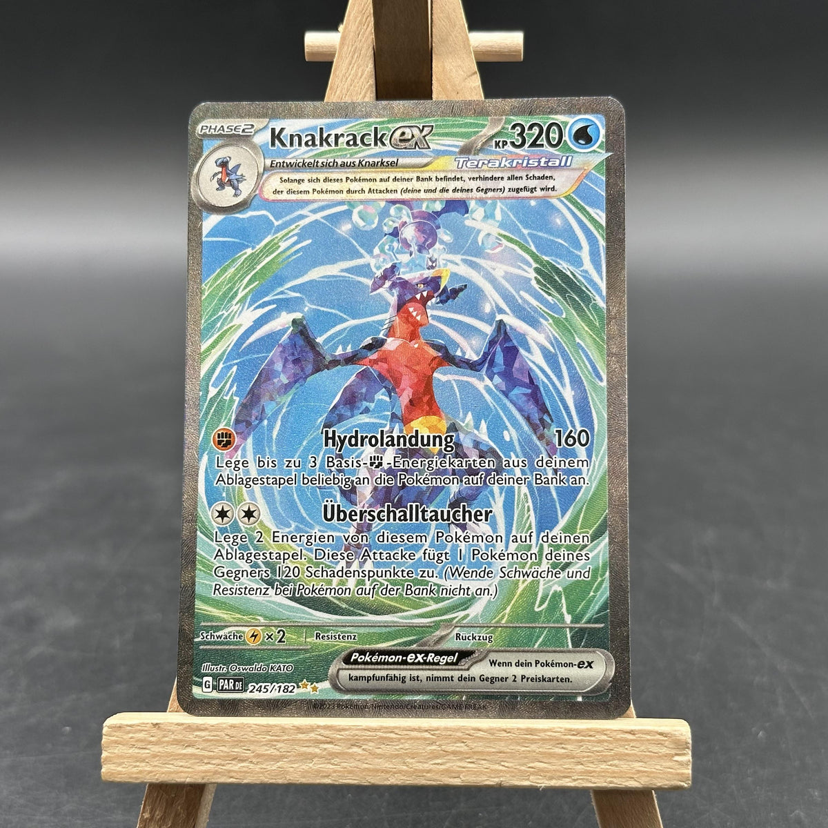 Knakrack ex - Paradoxrift - PAR 245/182 (Pokémon TCG, Deutsch)