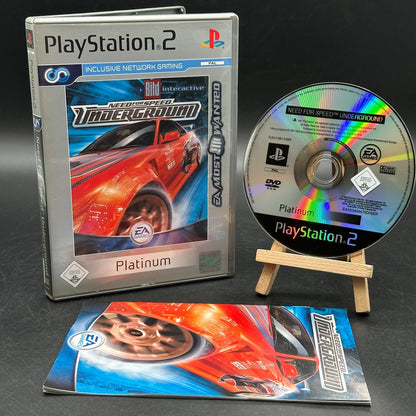 Need for Speed Underground (PlayStation 2, PS2) - CD aufpoliert ✅