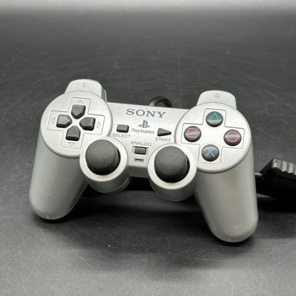 Sony PlayStation 2 PS2 Controller - original - silber