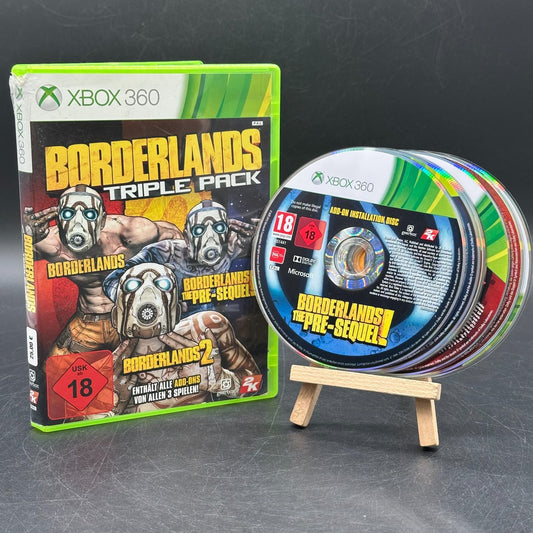 Borderlands Triple Pack (Microsoft Xbox 360)