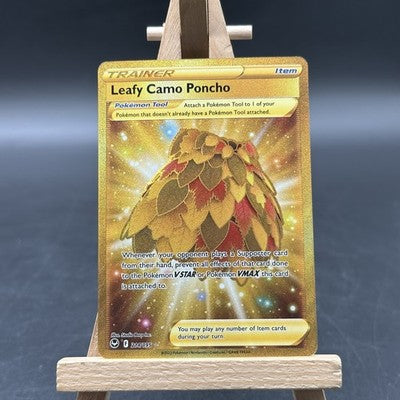 Leafy Camo Poncho - Silver Tempest - SIT 214 (Pokémon TCG, Englisch)