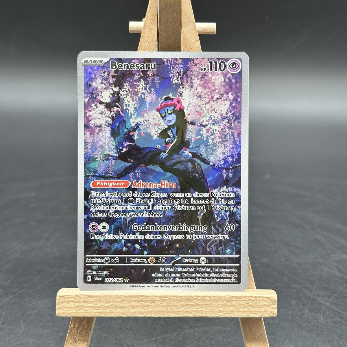 Benesaru - Nebel der Sagen - SFA 072 (Pokémon TCG, Deutsch, Near Mint)