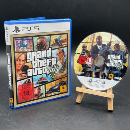 Grand Theft Auto V Sony PlayStation 5 PS5 PAL Spiel OVP 2022