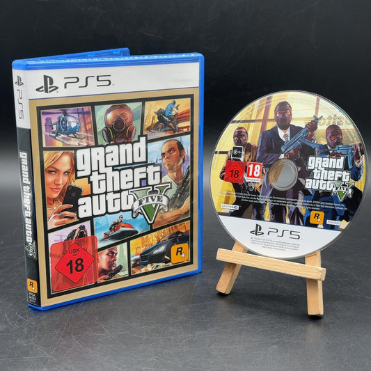 Grand Theft Auto V Sony PlayStation 5 PS5 PAL Spiel OVP 2022