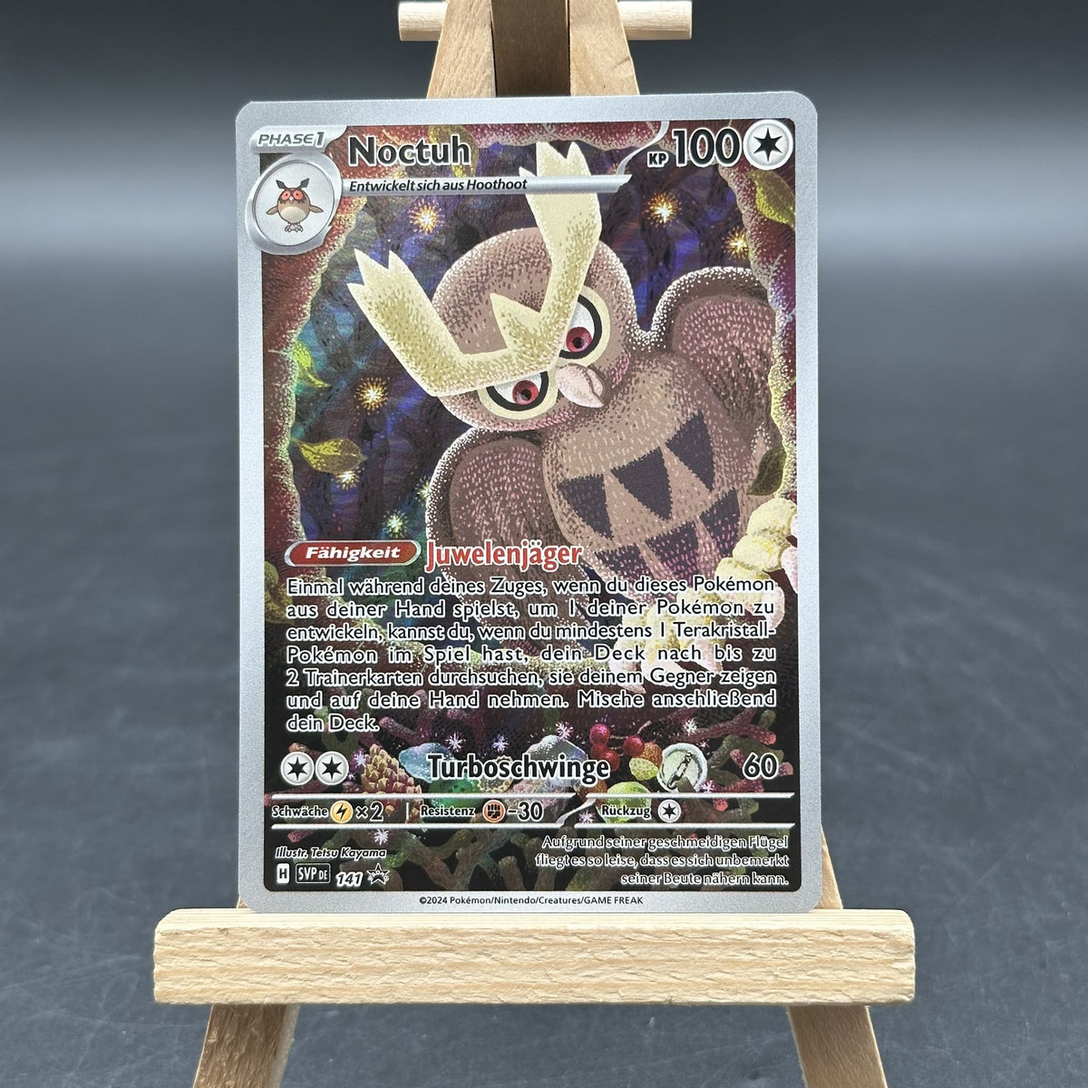 Noctuh - SVP Black Star Promos - SVP 141 (Pokémon TCG, Deutsch, Near Mint)