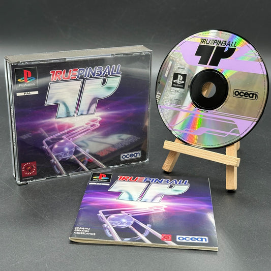 Sony Playstation 1 PS1 Spiel True Pinball CiB vollständig Händler