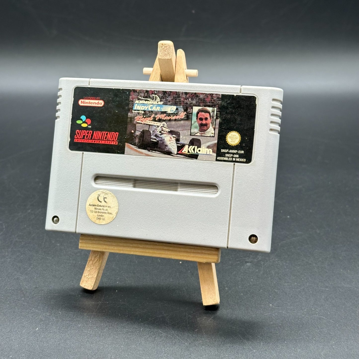 SNES - Nigel Mansell: Indy Car für Super Nintendo