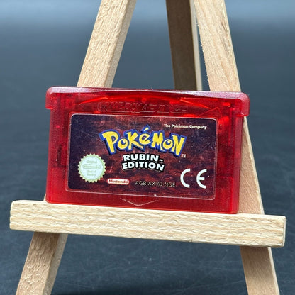 Pokémon Rubin Edition (Nintendo Game Boy Advance) Speicherbatt. neu ✅