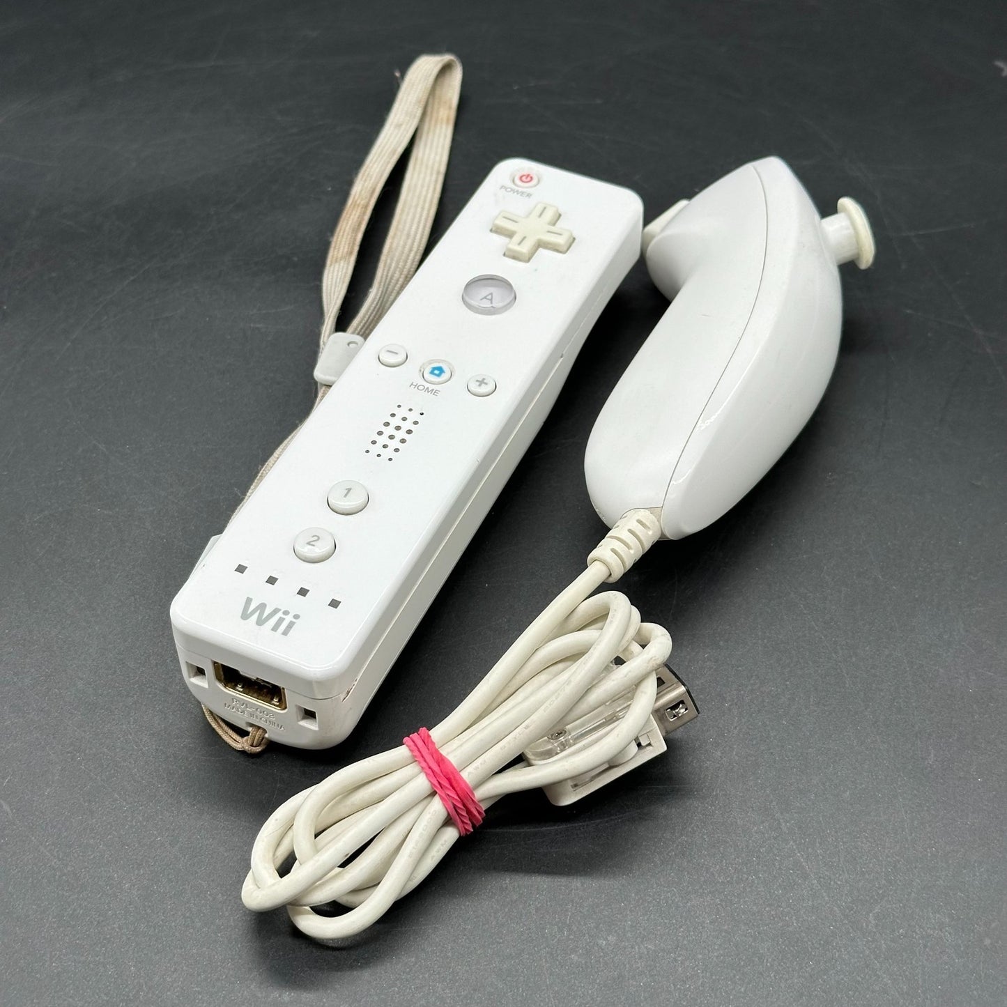 Original Nintendo Wii Remote - weiß inkl. Nunchuk