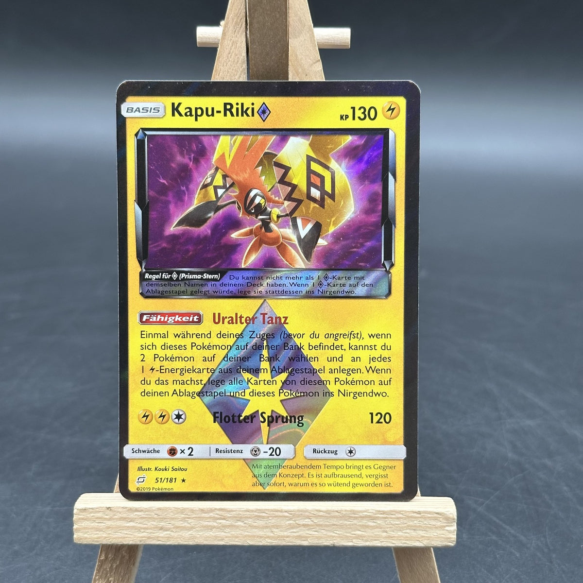 Kapu-Riki ◇ - Teams Sind Trumpf - TEU 51 (Pokémon TCG, Deutsch, Excellent)