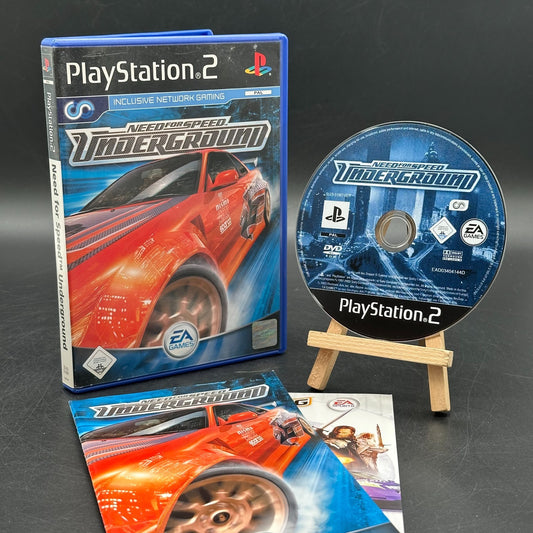 Need for Speed Underground (PlayStation 2, PS2) - CD aufpoliert ✅