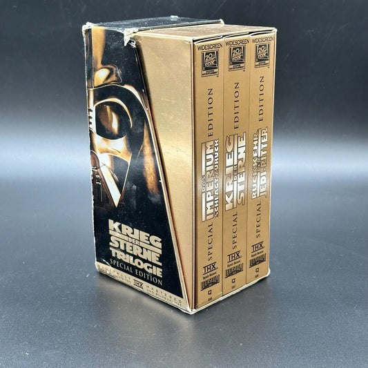 Star Wars / Krieg der Sterne Trilogie - THX Special Edition | 3 VHS im Schuber