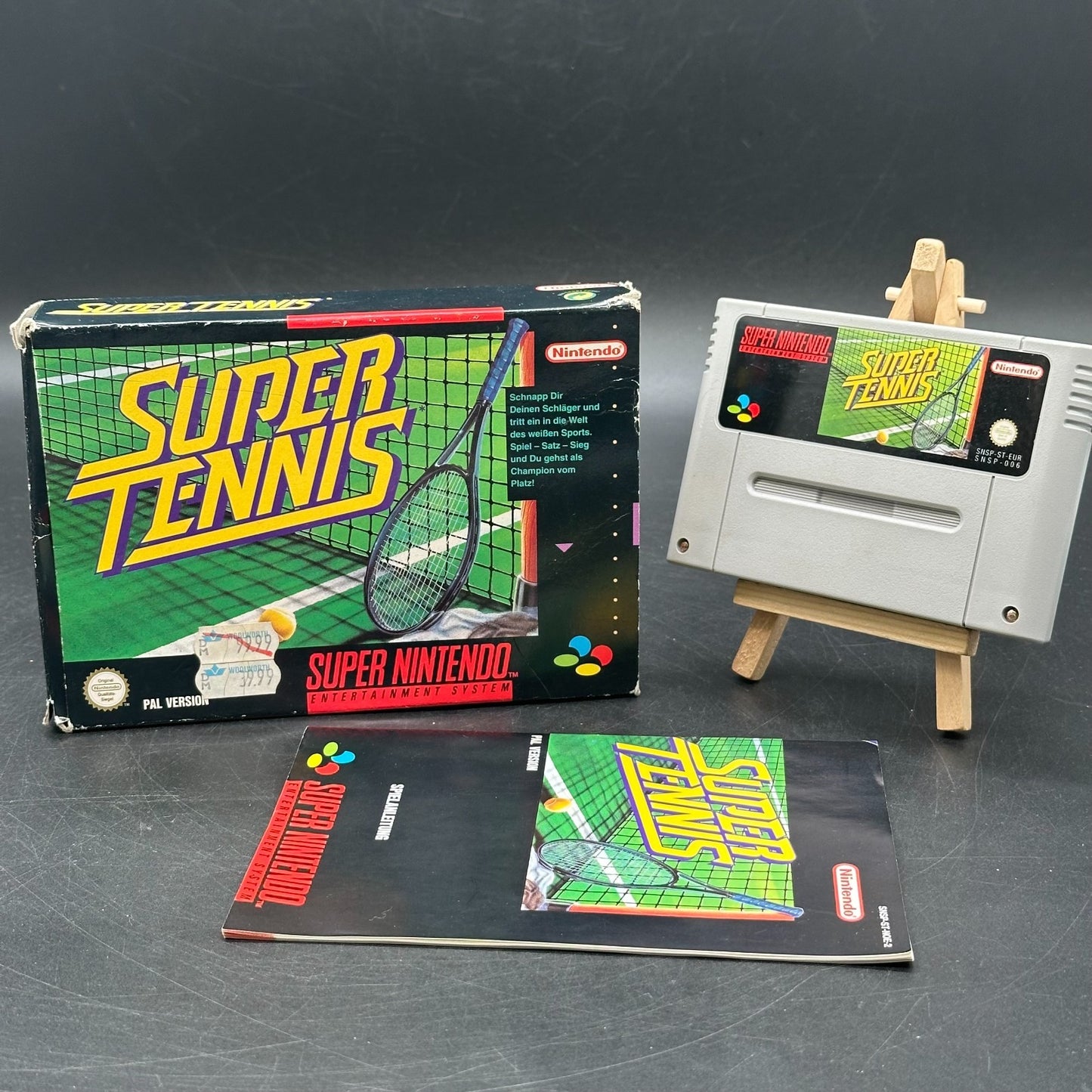 SNES Super Tennis - Super Nintendo, OVP