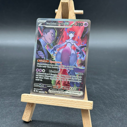Pokémon Team Rockets Mewtu EX - Ewige Rivalen - DRI 231/182 Karte - Deutsch