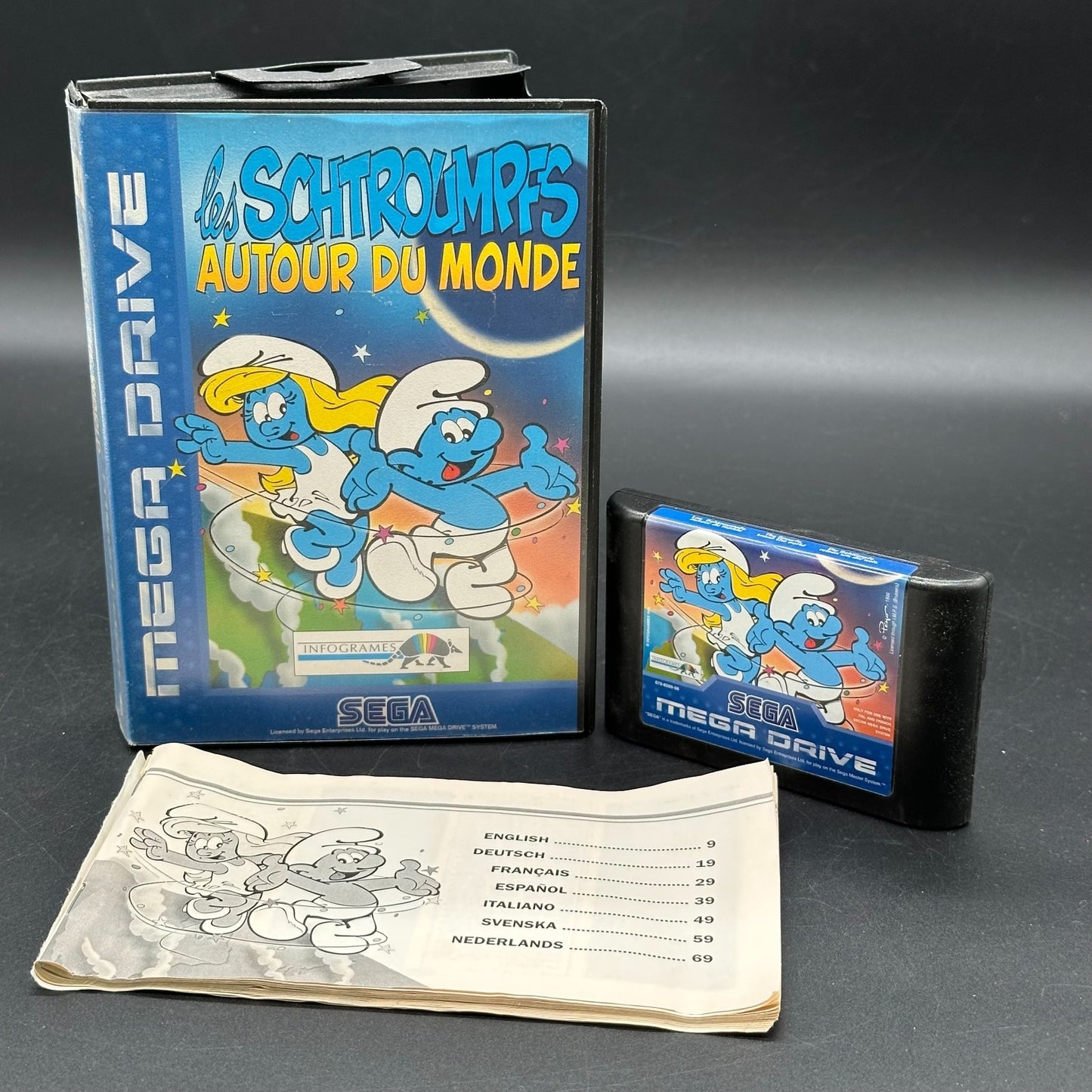 Die Schlümpfe: Autour du Monde (Sega Mega Drive)