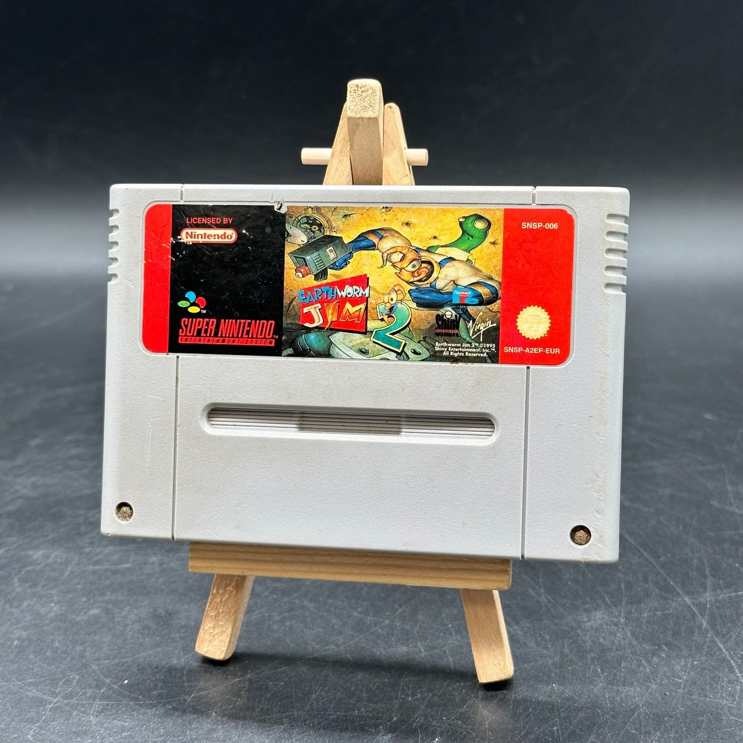 Earthworm Jim 2 - Super Nintendo (SNES) - Modul PAL (gebraucht)