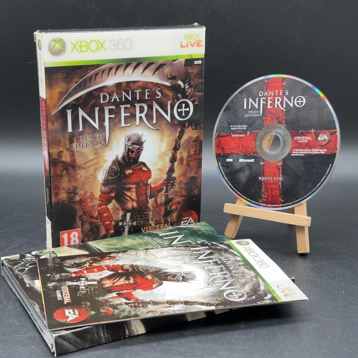 Dante's Inferno Microsoft Xbox 360 PAL Spiel OVP komplett Death Edition 2010