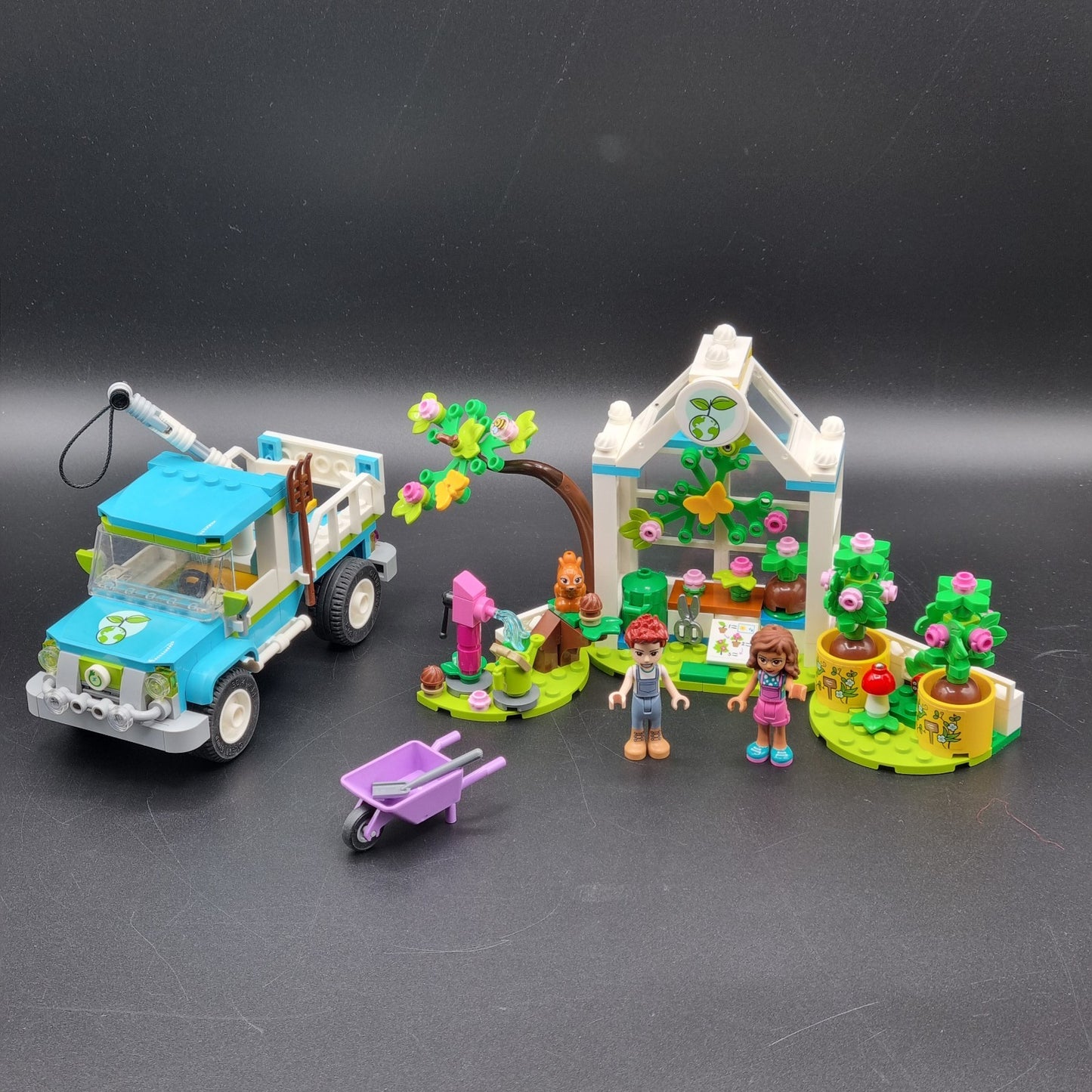 LEGO Friends 41707 Baumpflanzung Fahrzeug Blumen Garten