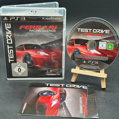 Ferrari Racing Legends, Sony Playstation 3, PS3, OVP, Anleitung