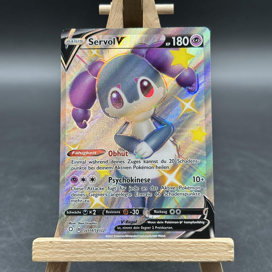Servol V - Glänzendes Schicksal - Schillernder Tresor - SHF SV114/122 (Pokémo...