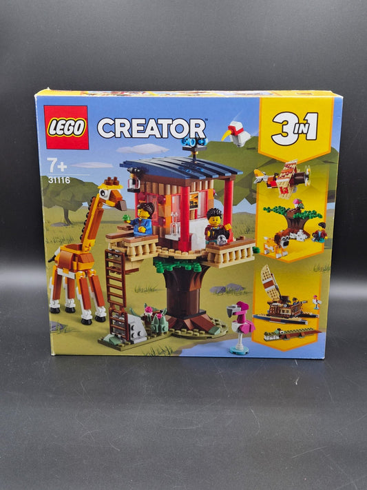 LEGO Creator 3 in 1 Bauset Safari-Baumhaus 31116 Bausteine Klemmbausteine