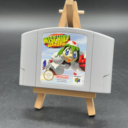 Mischief Makers Nintendo 64 N64 PAL Spiel nur Modul 1997 Retro