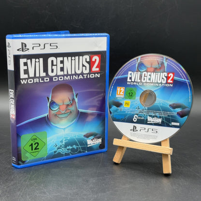 Evil Genius 2: World Domination Sony PlayStation 5 PS5 PAL Spiel OVP 2021
