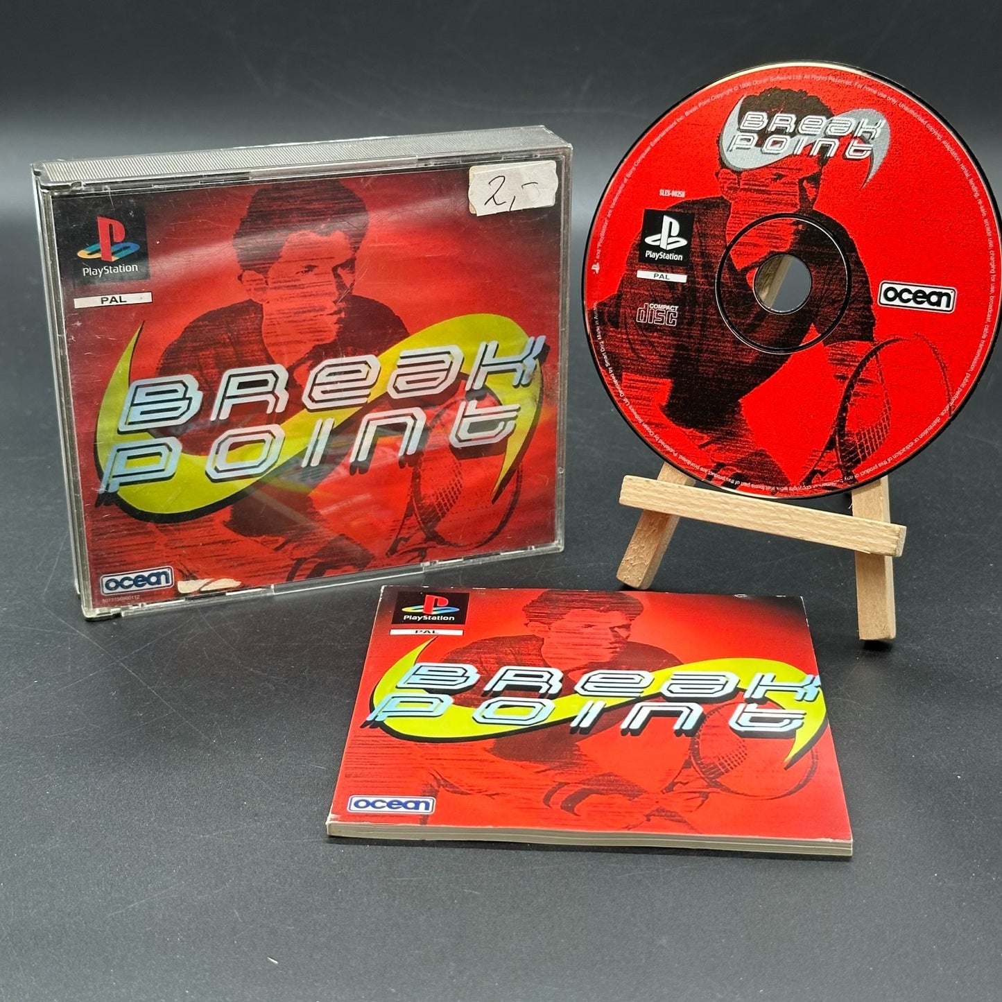 Playstation 1 Break Point- PS 1 BIG Box OVP mit Anleitung