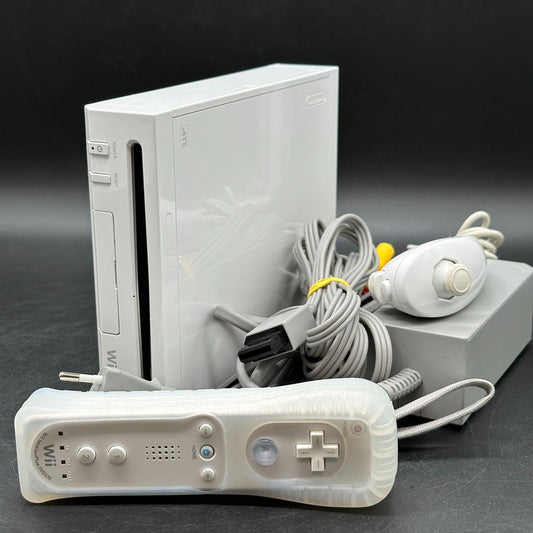 Nintendo Wii Konsole (RVL-101) weiß inkl. WiiMote Motion Plus Inside