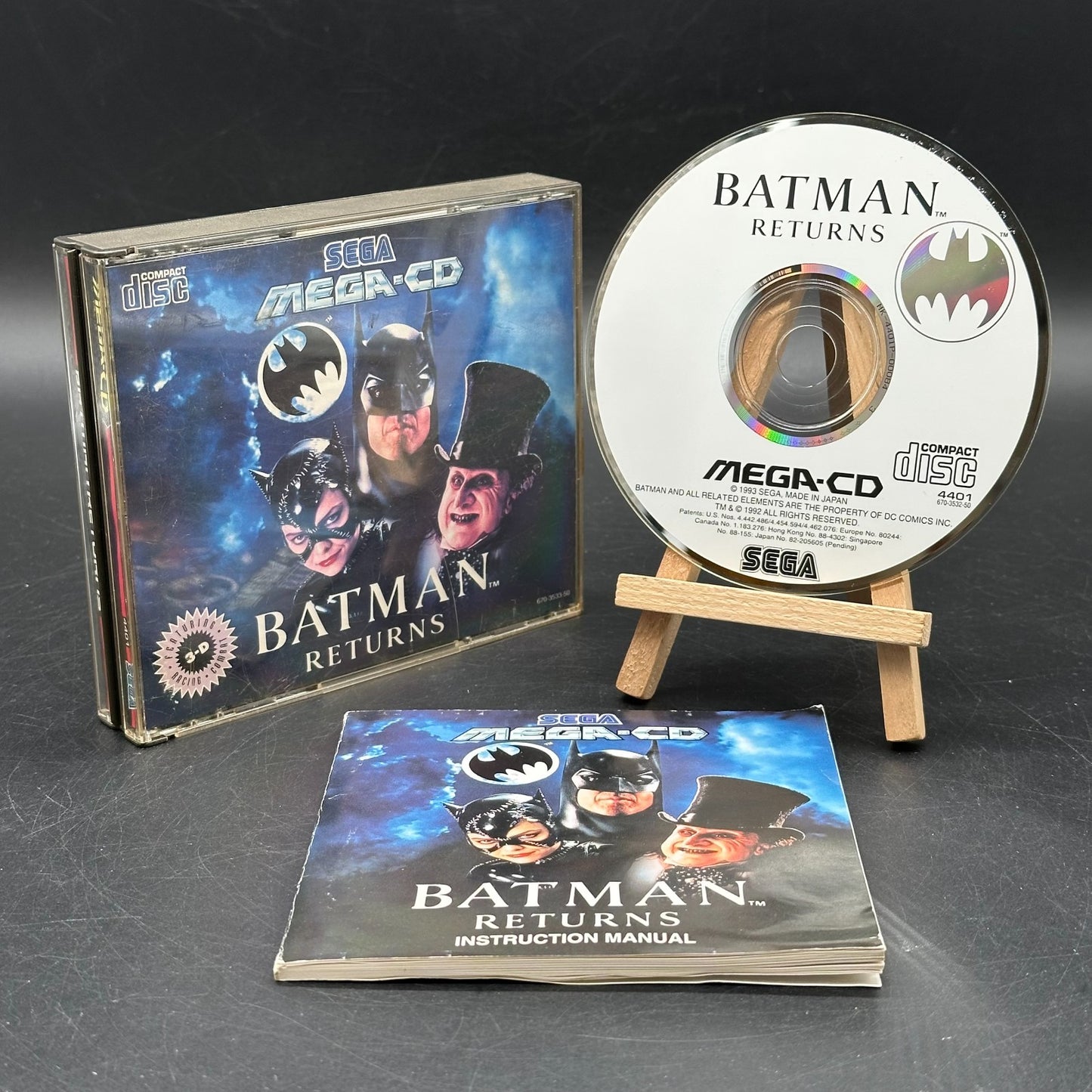 Batman Returns (Sega Mega CD) - CD wie neu ✅