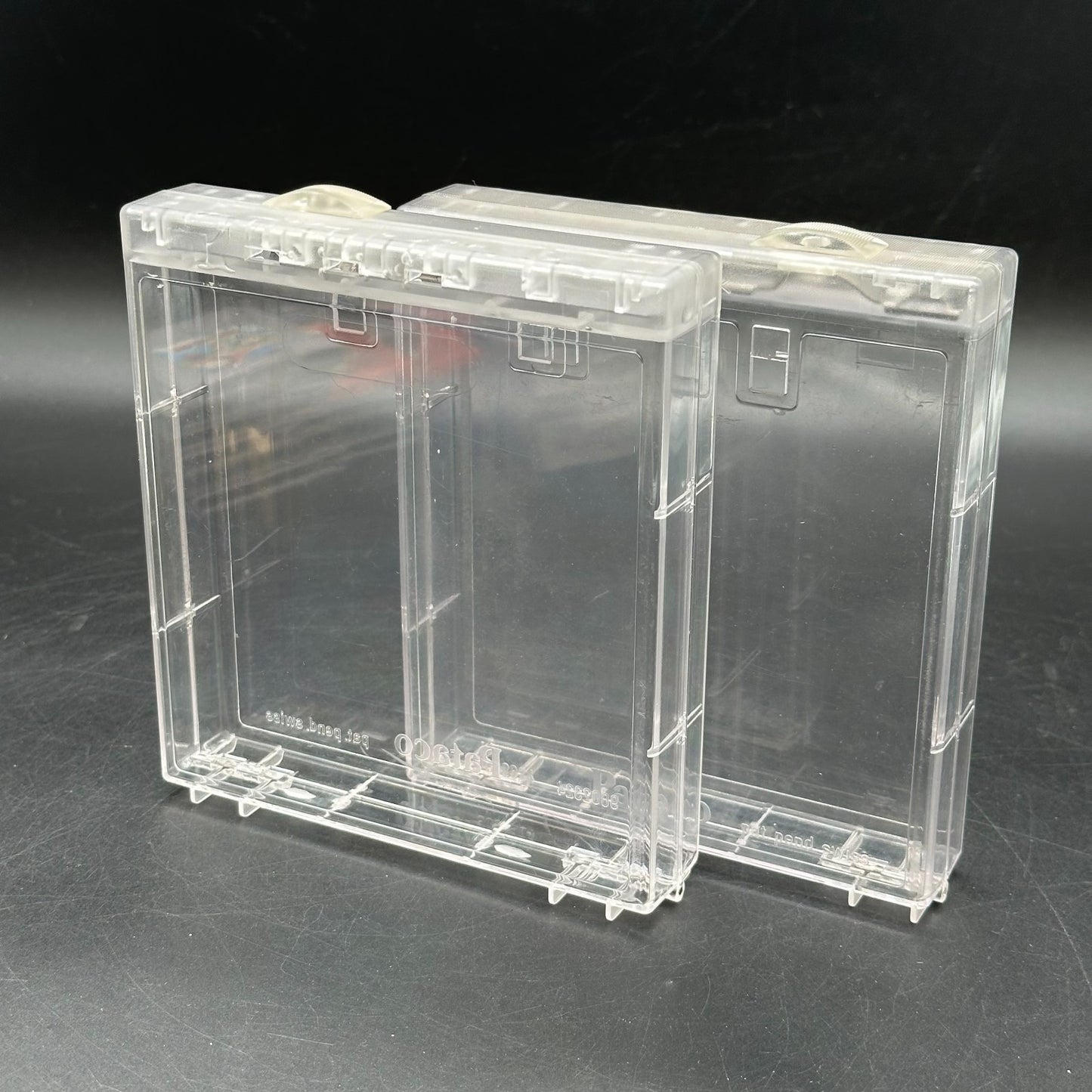 2x Original Pataco 9002324 ohne Nintendo Logo Schutzhülle Box Case Game Boy OVP