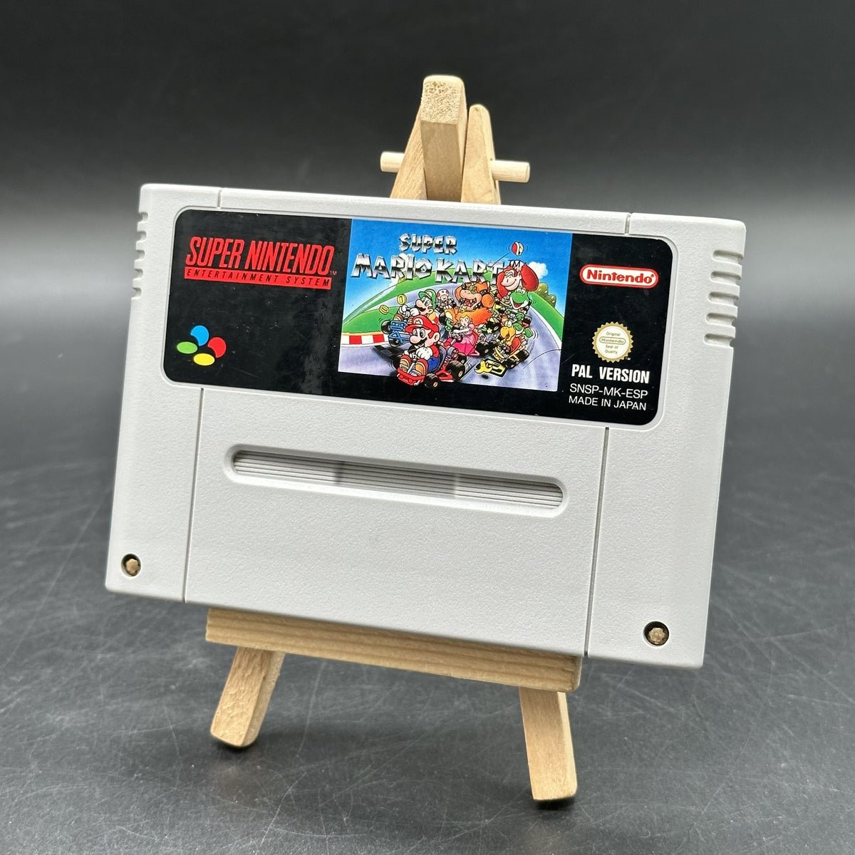 Super Mario Kart Super Nintendo SNES PAL Spiel nur Modul 1992 Retro