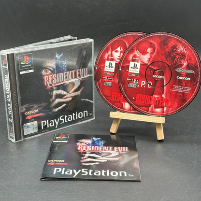 Resident Evil 2 (PlayStation 1, PS1) - CDs aufpoliert ✅