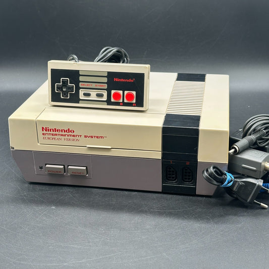 Nintendo NES Konsole - Grau - Heimkonsole - Controller und Anschlusskabel
