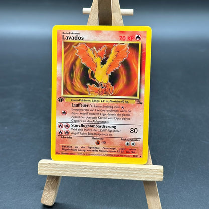 Pokémon Lavados 27/62 1. Edition Non Holo Rare Fossil 1999-2000 Deutsch