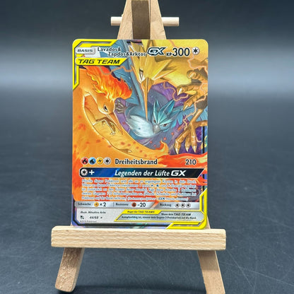 Lavados & Zapdos & Arktos GX - Tag Team 44/68 - Verborgenes Schicksal NM