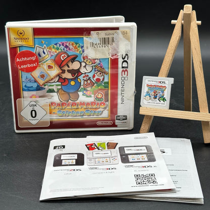 Paper Mario Sticker Star (Nintendo 3DS) mit OVP & Anleitung