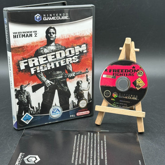 Freedom Fighters (Nintendo GameCube) - CD aufpoliert ✅