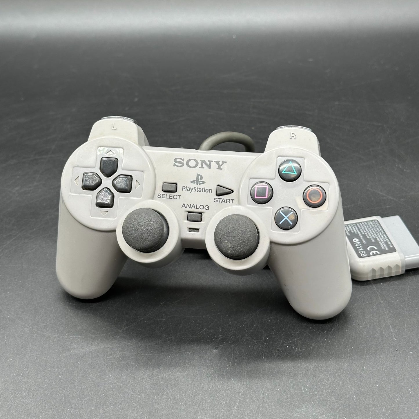Sony Playstation 1 / PS1 Controller Dualshock SCPH-1200 - Original Grau