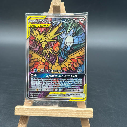 Pokemon | Lavados & Zapdos & Arktos GX SM210 | Promo | Deutsch | Sealed
