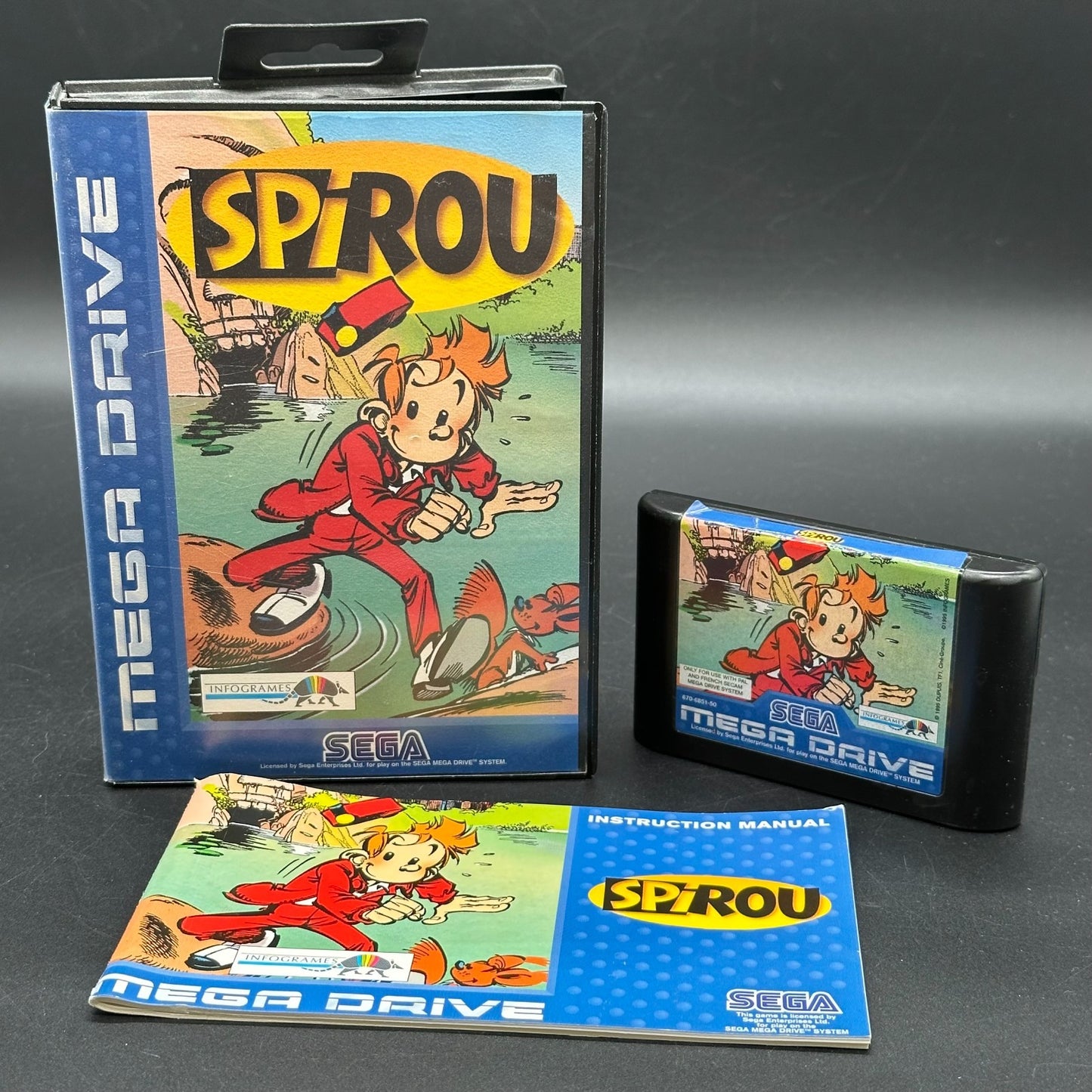 Spirou - Sega Mega Drive