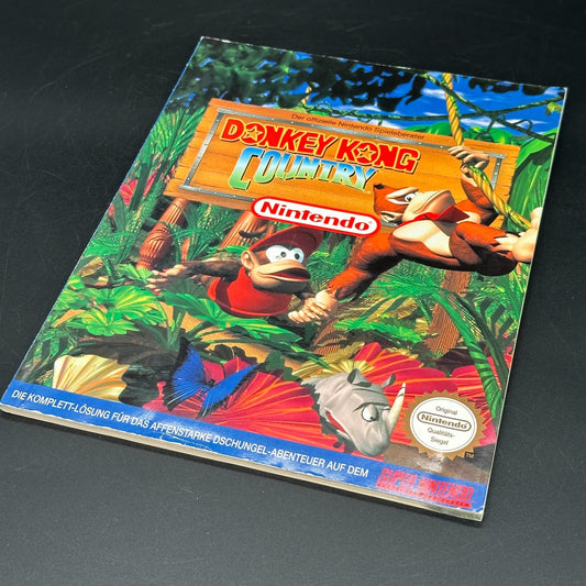 Original Donkey Kong Country Spieleberater Lösungsbuch Super Nintendo Snes