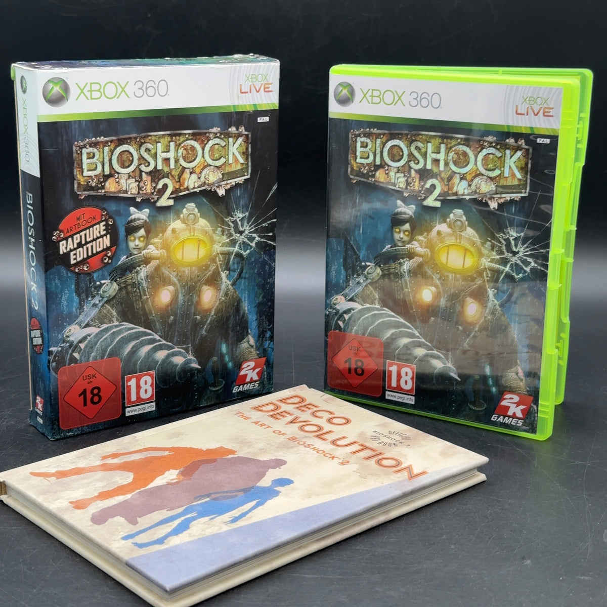 BioShock 2 Microsoft Xbox 360 PAL Spiel OVP komplett Rapture Edition 2010